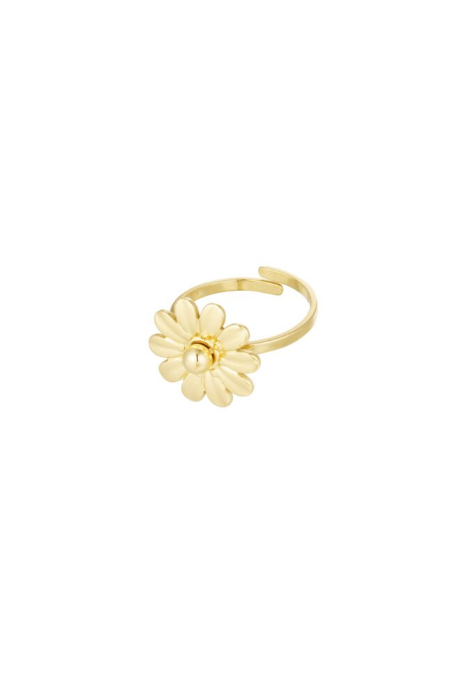 Ring - Blossom Bliss - Goudkleurig - Afbeelding 2