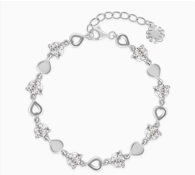 Armband - 925 Sterling Zilver - Heartlock