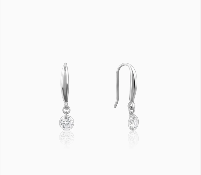 Oorbellen - 925 Sterling Zilver - Drops